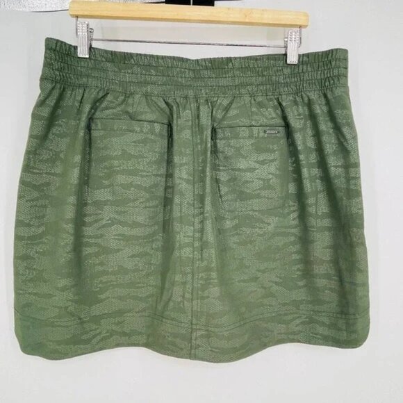 Orvis Skort M Embossed Pull-On Travel Skirt Size M - Picture 6 of 6